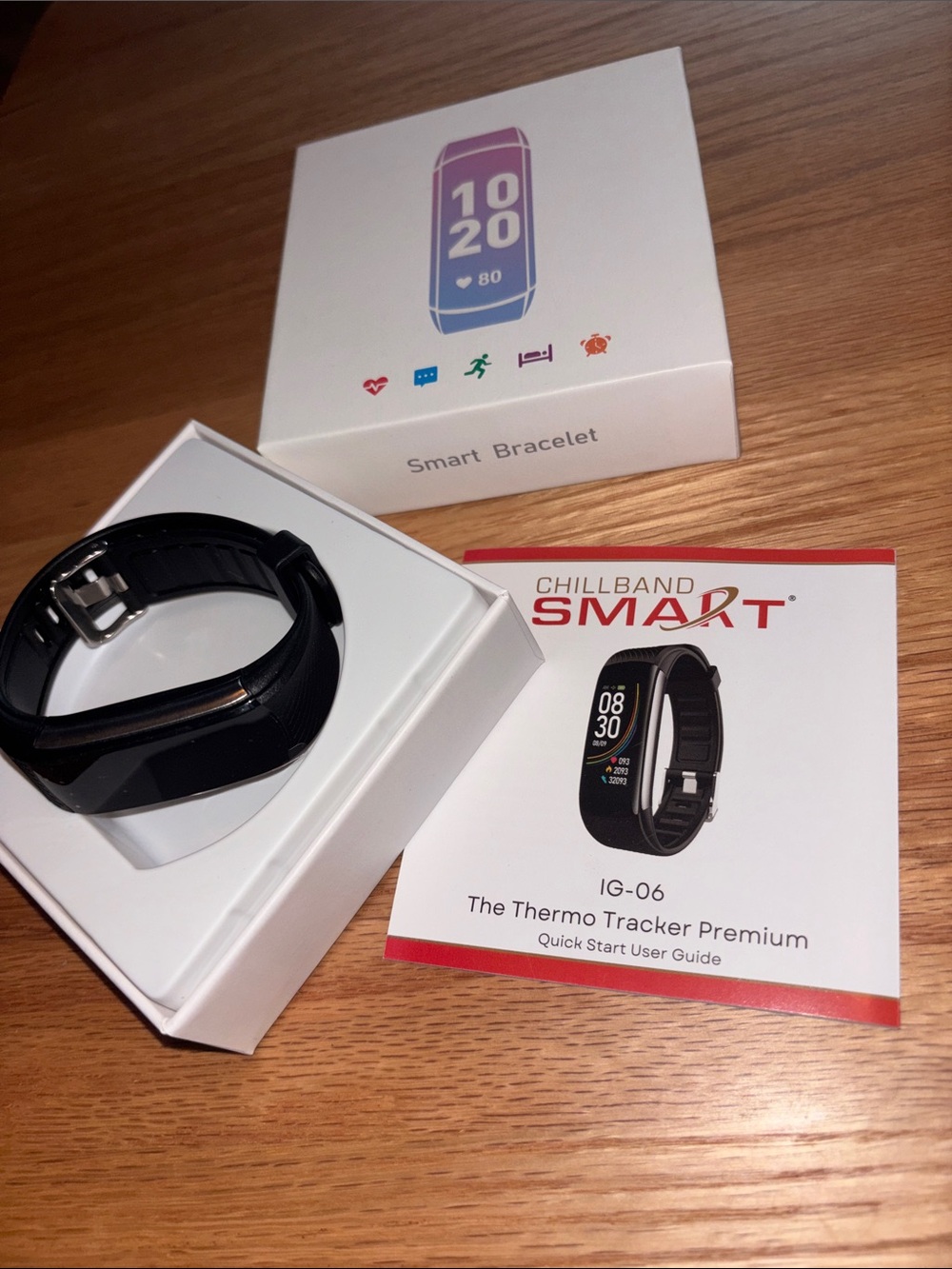 IG-06 Black Smart Bracelet - Fitness Tracker